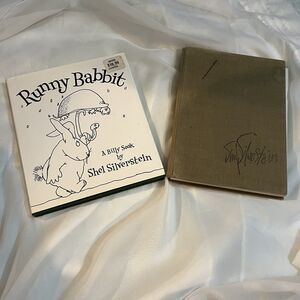 Runny Babbit A Billy Sook by Shel Silverstein First Edition 2005 HC & Where The